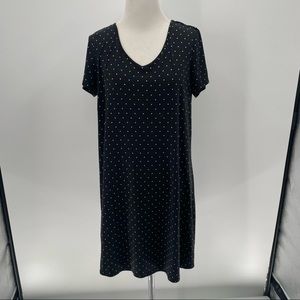 Blush Woman’s Black Polka Dot Dress